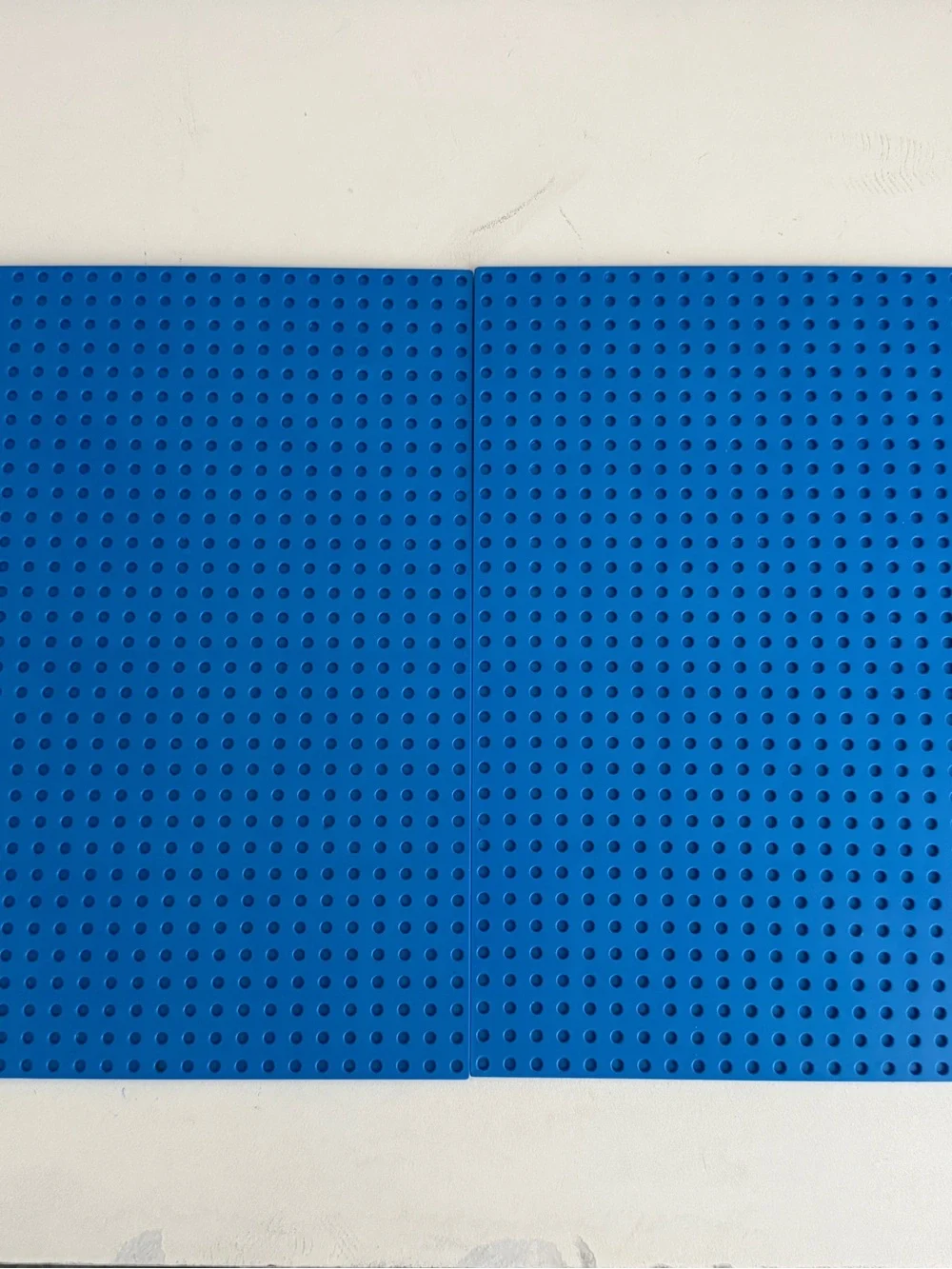Lego Compatible Base Plates- 2 Blue & 2 green.
